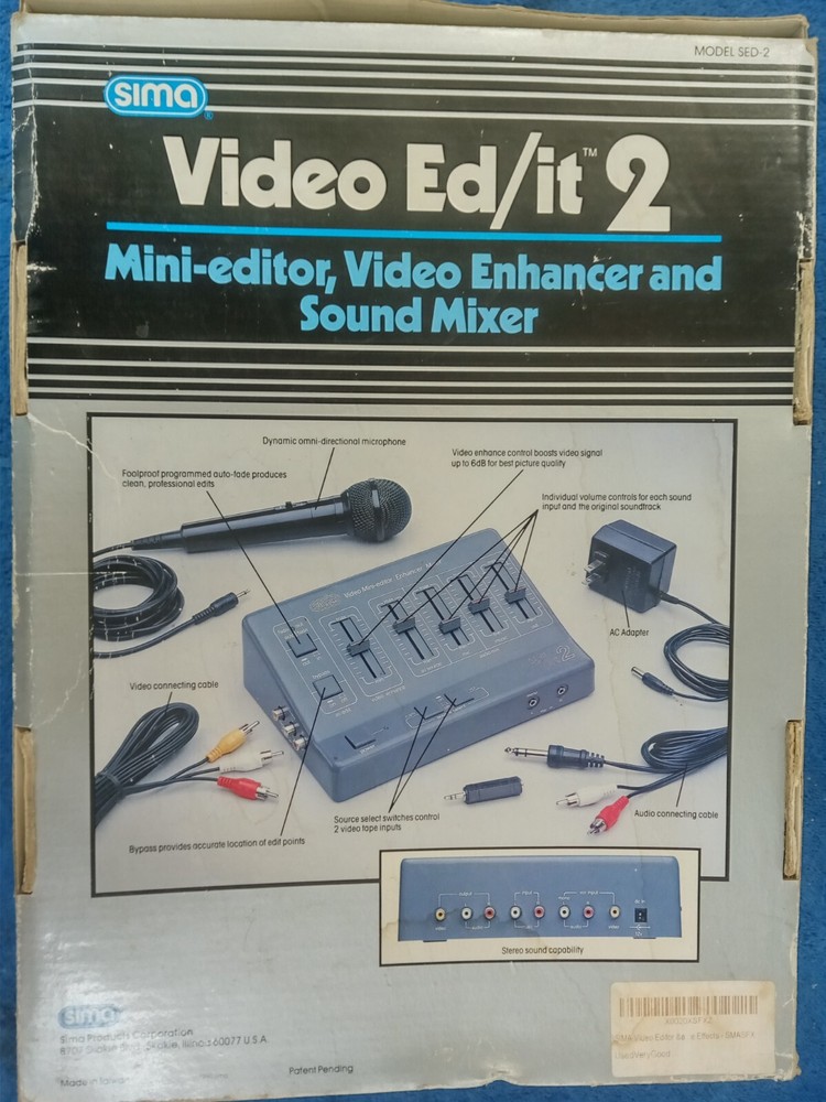 Sima ED/IT2 Mini - Editor/ Enhancer/mixer-complete in box FAST SHIP