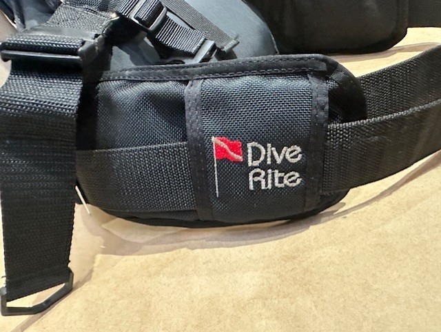 Little Used Dive Rite Trans Pac Harness ML