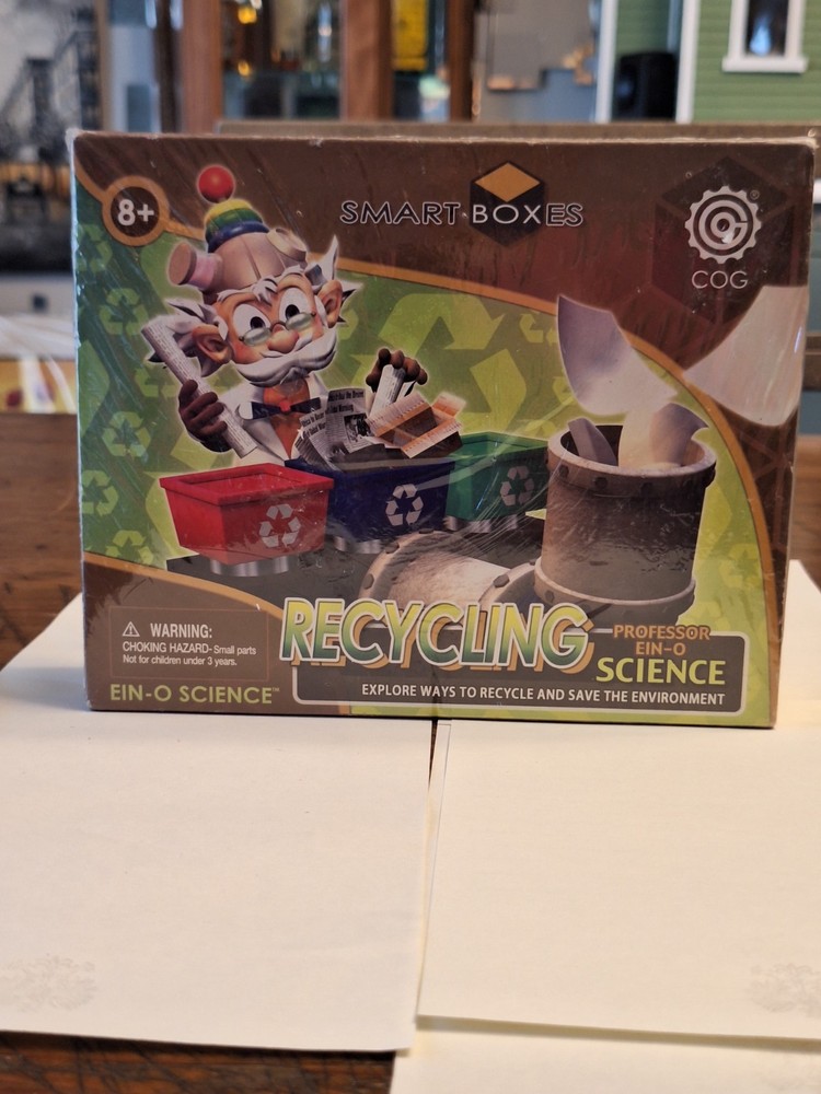 Recycling Professor Ein-O Science NEW Smart Boxes Save the Environment