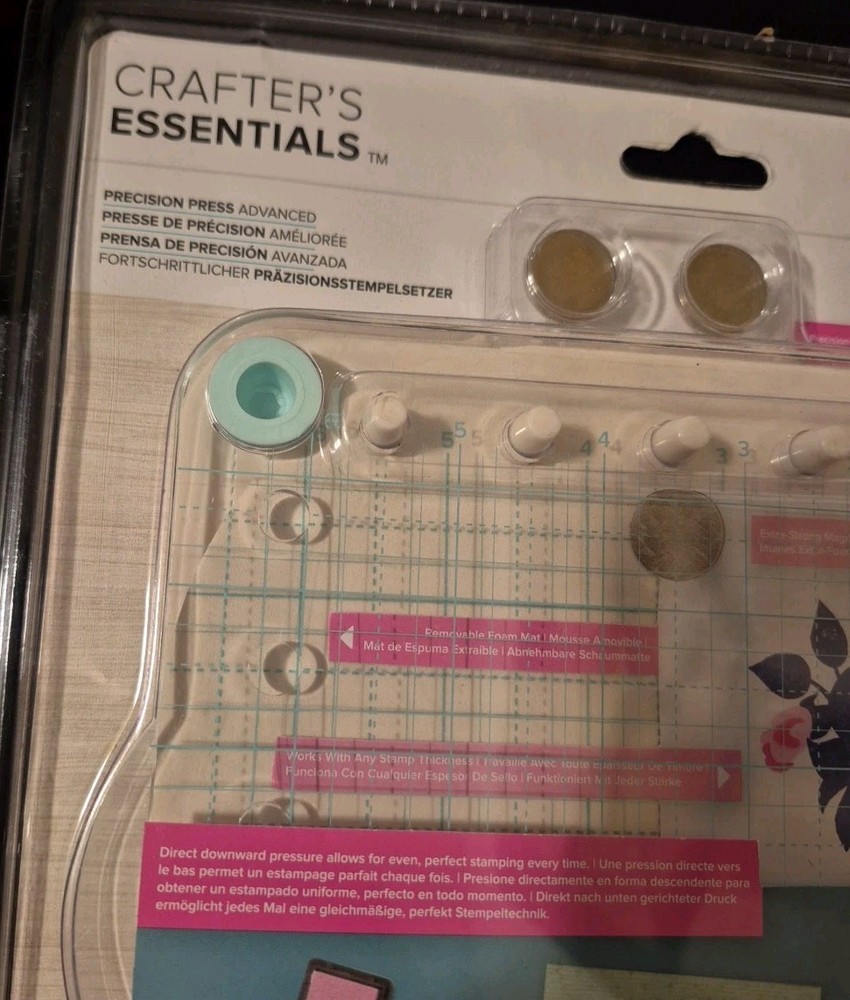 We R Memory Keepers Crafter's Essentials Precision Press Advanced~sealed pkg~5pc