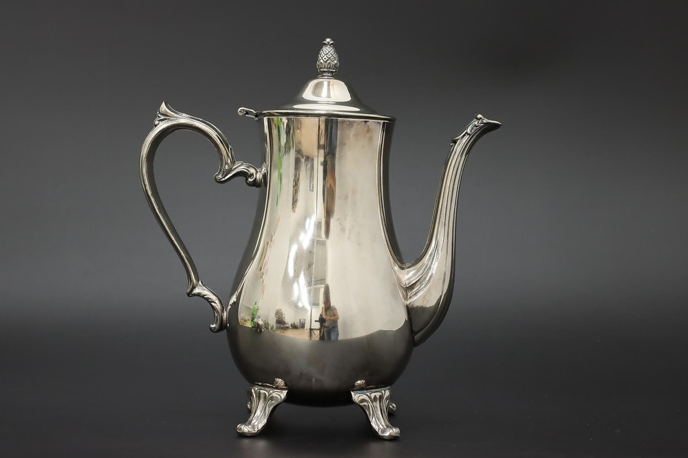 Victorian Vintage 3 Pc Silverplate Tea or Coffee Set, IS Co. #54945