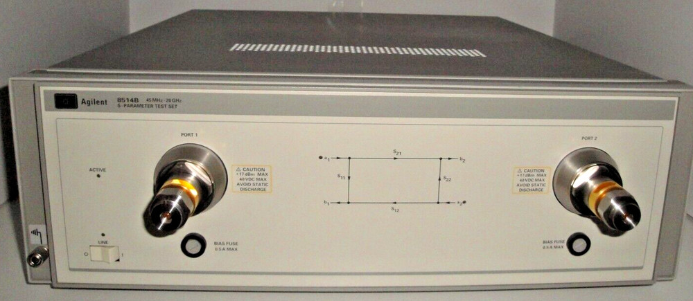 HP Agilent 8514B S-Parameter Test Set 45MHz-20GHz
