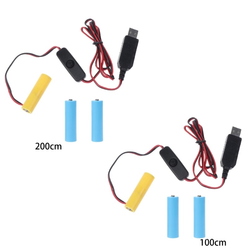 4.5V USB Power Converter Replace 3 AA for LED Light