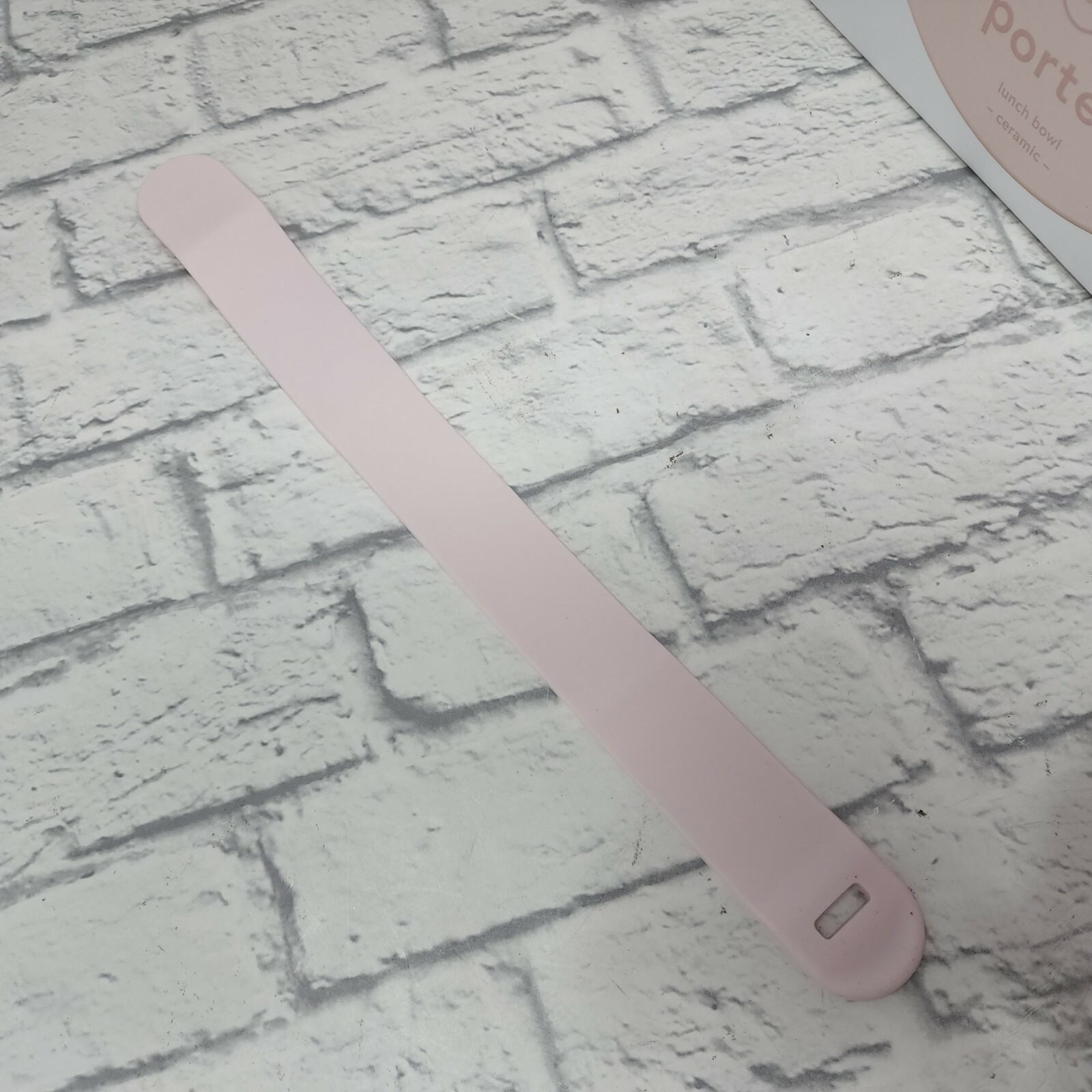 W&P Porter Ceramic Bowl Lunch Container w/ Protective Non-slip Exterior, Blush