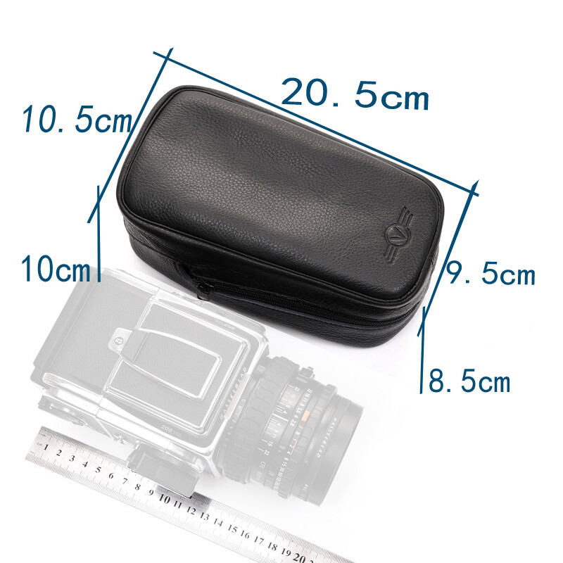 Real Leather for Hasselblad Camera Soft Case Protective Shoulder Bag Black NICE