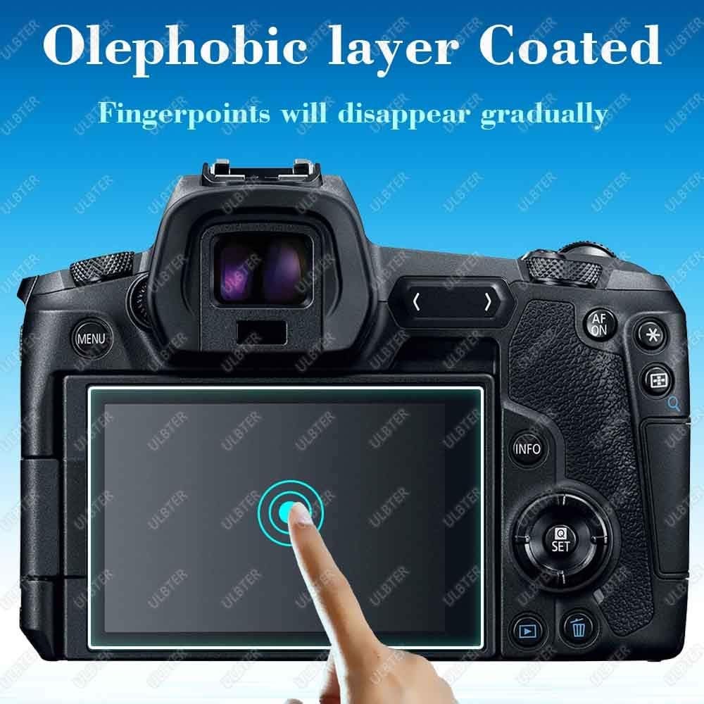 Top+Screen Protector for Canon EOS R Camera【Not for EOS R5】[2+2Pack] 0.3Mm High