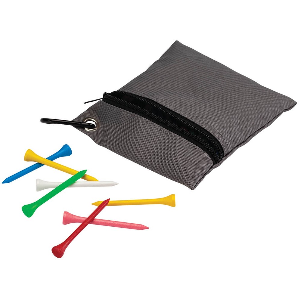 Colorful Golf Tees with Case