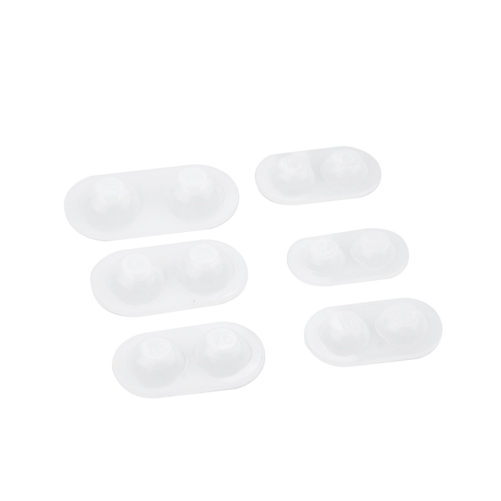 6 Sets Multifunctional Silicone Molds Flexible Doll Eye Molds Resin Durable E