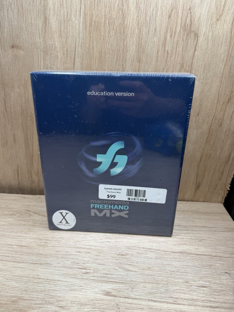 Macromedia DREAMWEAVER MX Software Windows XP Education Version New Sealed Box