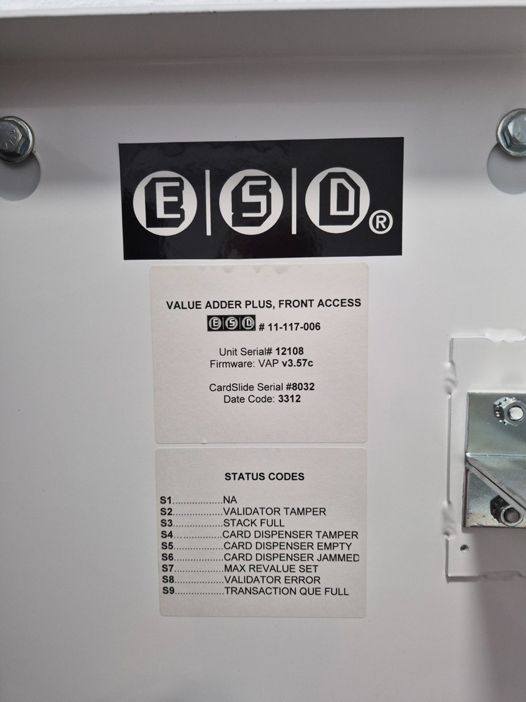 ESD Value Adder Plus - Rear Access Laundry Laundromat