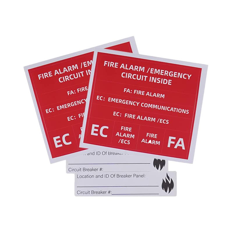 ELOCK-FA Fire Alarm Lock E-Series Lockout Kit Red1 RED