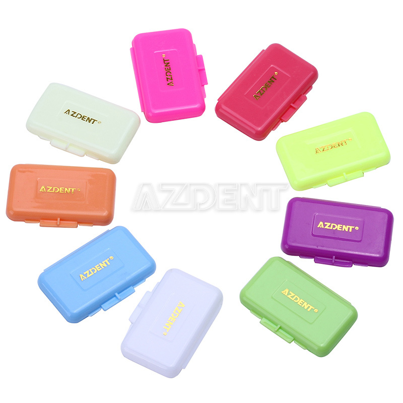50X Dental Cajas Cera de Ortodoncia Azul-Menta Olor para Frenos Irritación de la