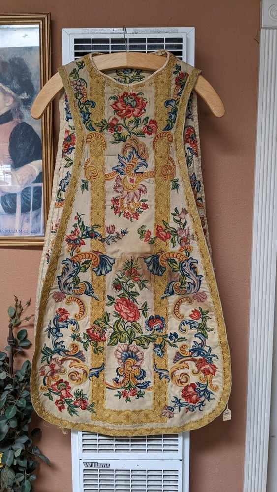 Antique 18th Century Chasuble