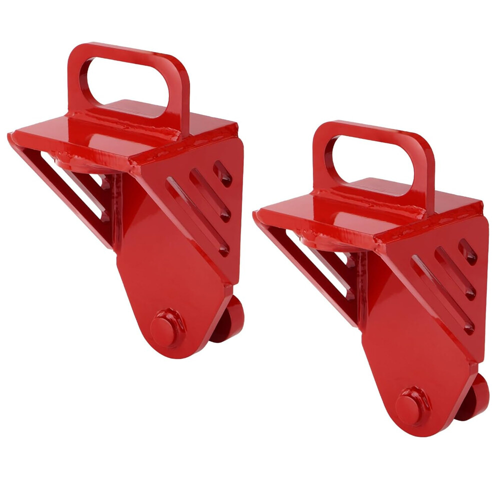 Shipping Container Jack Lug, with Handle, Red Jack Leveling Attachment 74000 LBS