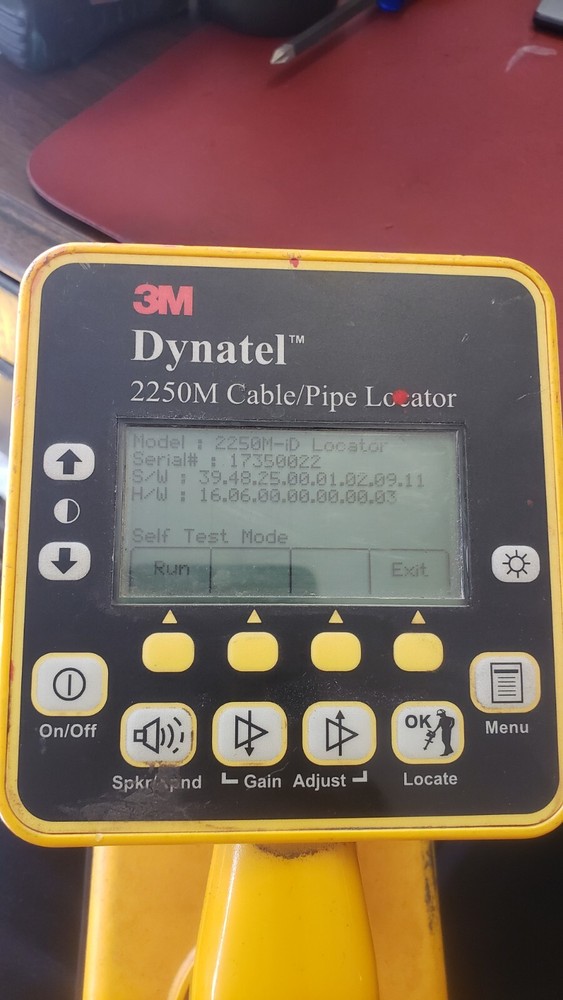 3M Dynatel Cable/Pipe Locator US Receiver Only 2250M TESTED WORKING