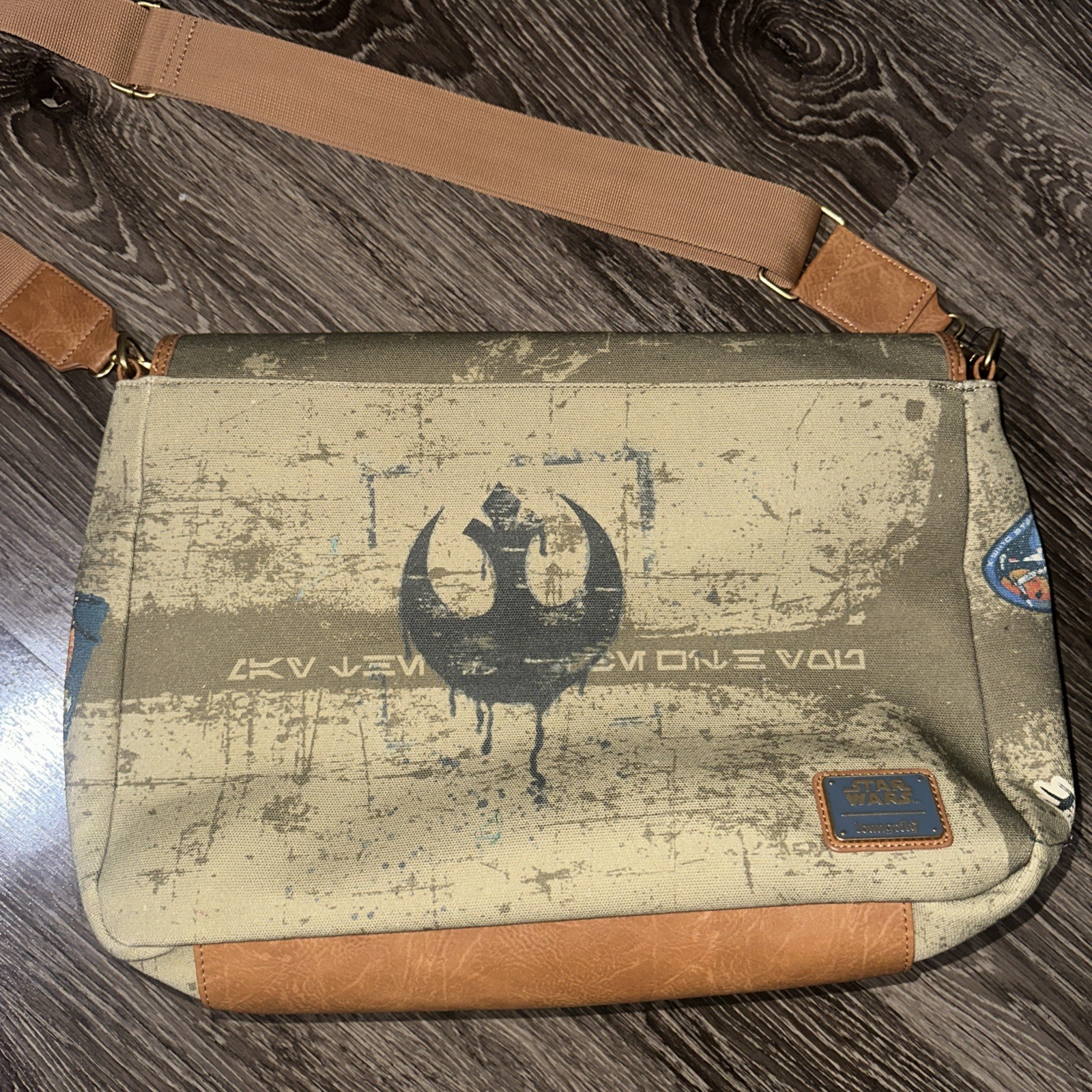 Loungefly Star Wars X-Wing Crossbody/Messenger Bag Purse