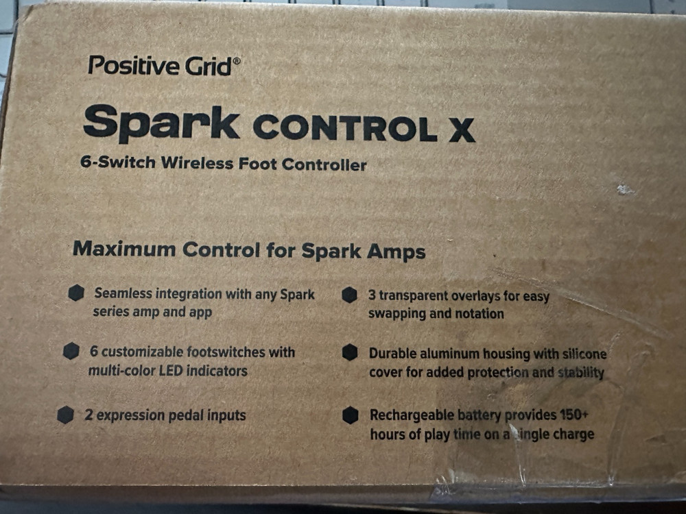 Positive Grid Spark Control X Footswitch
