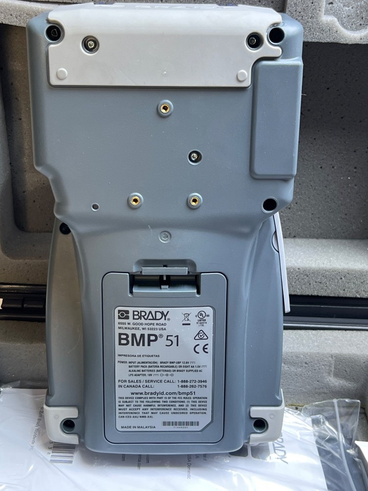 Brady BMP51 Mobile Printer
