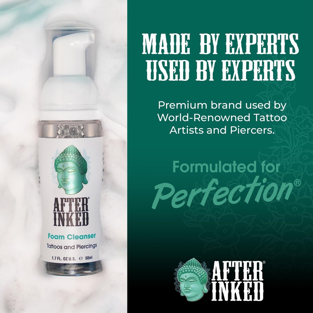 Inked Tattoo & Piercing Aftercare Foam Cleanser