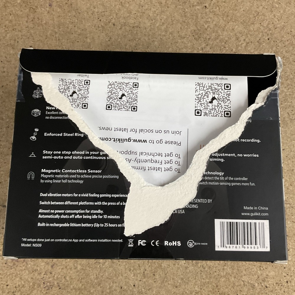 Zen Pro Wireless Controller - for Nintendo Switch - White - NS09 NOB