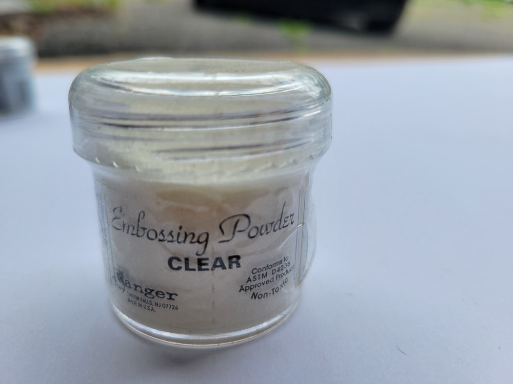 Ranger - Embossing Powder - Clear - Unopened