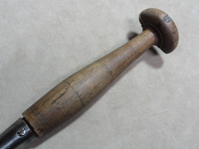 3 1/2" Slick Ohio Tool Co Timber Frame Heavy Framing Socket Mortise Chisel NICE