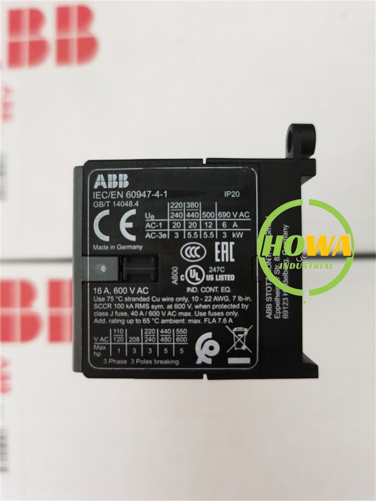 1/piece NEW ABB Mechanical Interlocking Contactor VBC7-30-01 24V DC