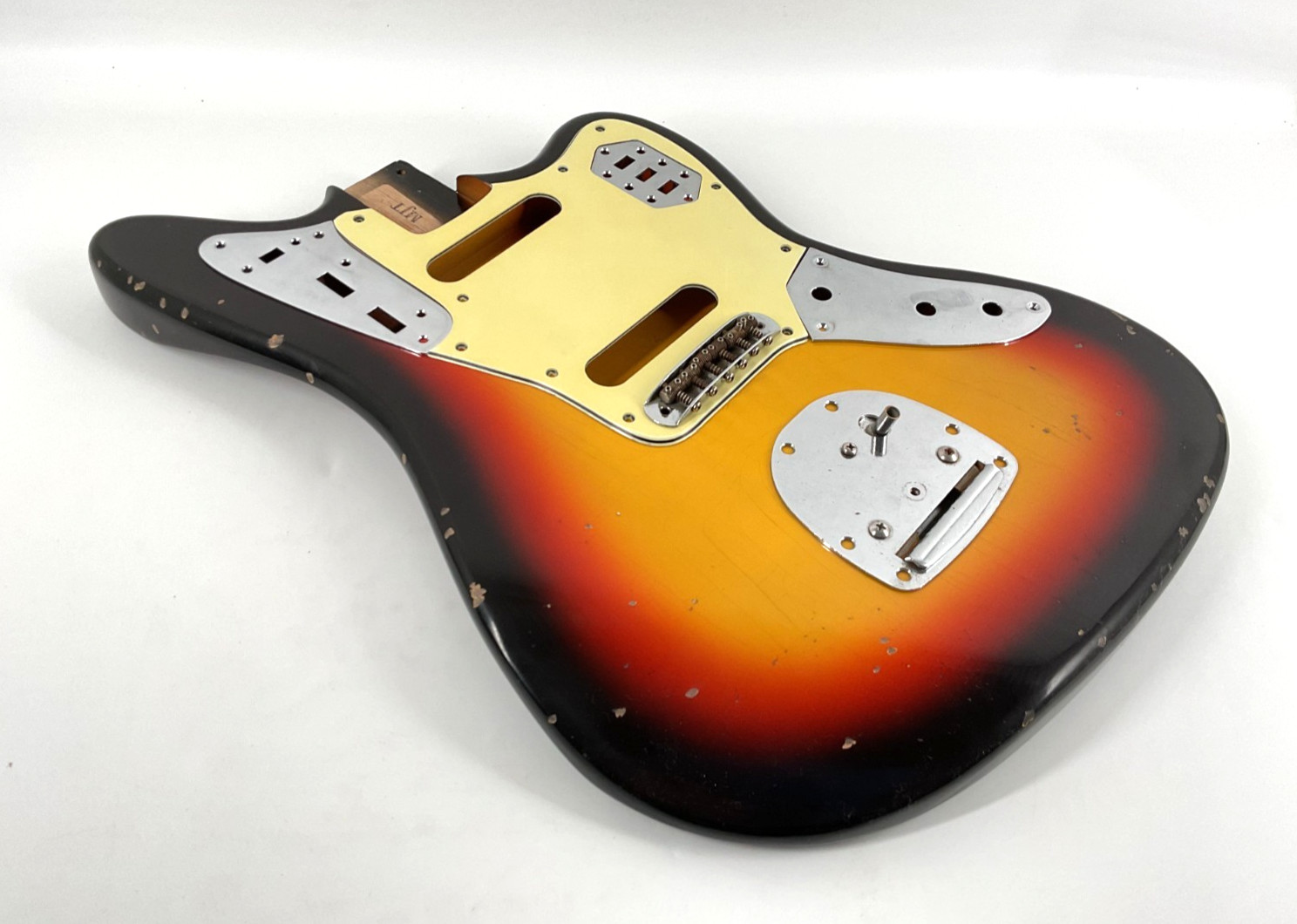 MJT Official Custom Vintage Aged Nitro Guitar Body Mark Jenny VTJG 3-Tone Burst
