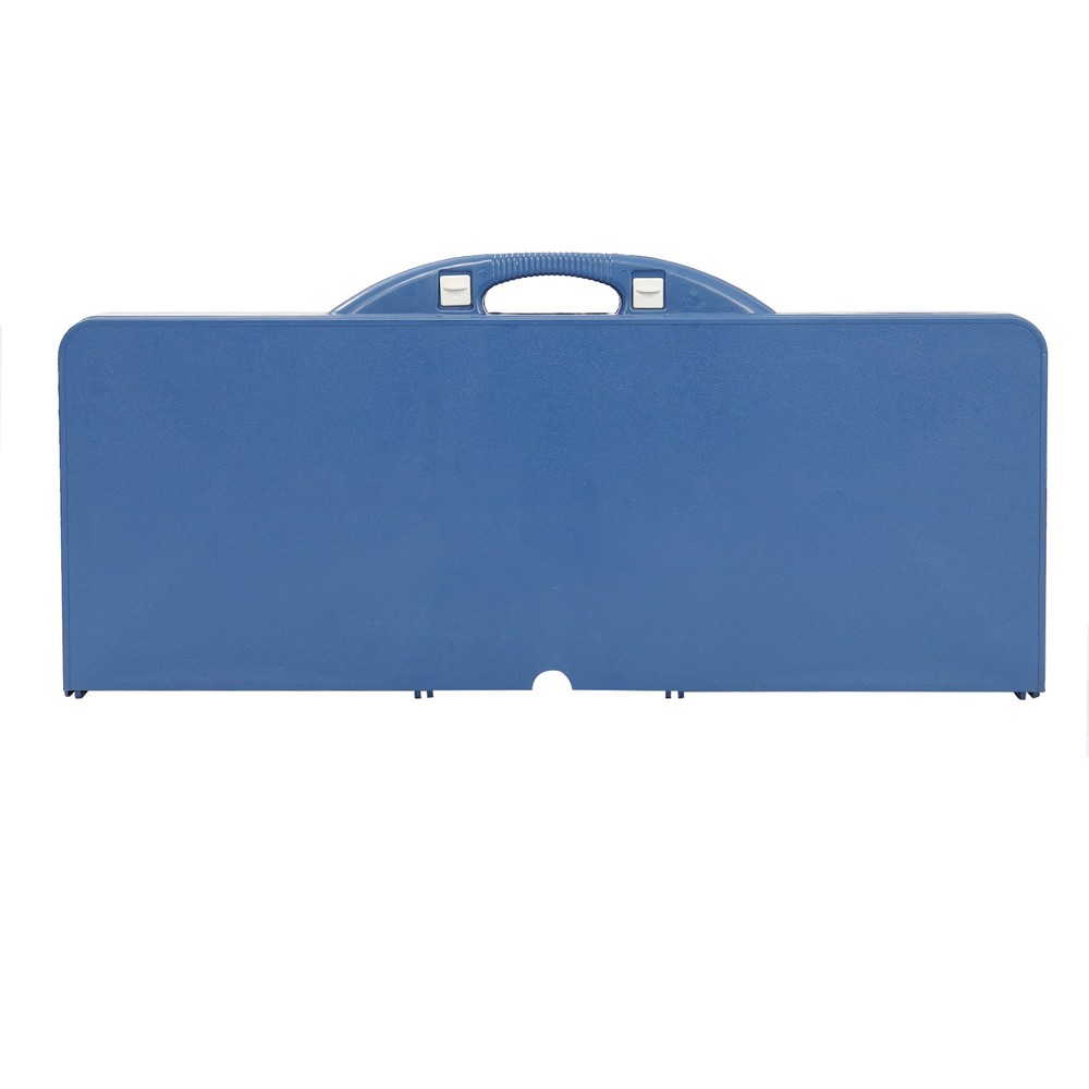 】Siamese Folding Tables and Chairs-Plastic PS Thickening