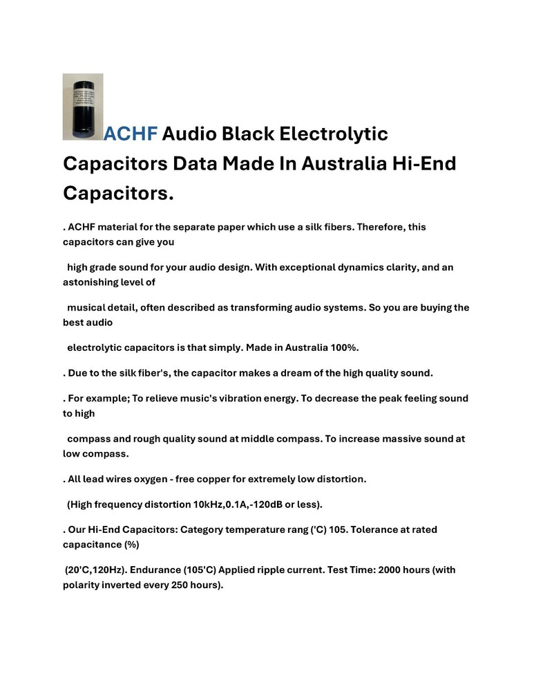 MARANTZ 240 Stereo Power Amplifier Capacitor Replacement Kit.