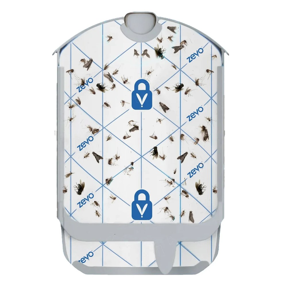 ZEVO BUGS FLY CATCHER TRAP ZEVOTRAP CARTRIDGES REPLACEMENTS REFILLS BULK 12 PACK