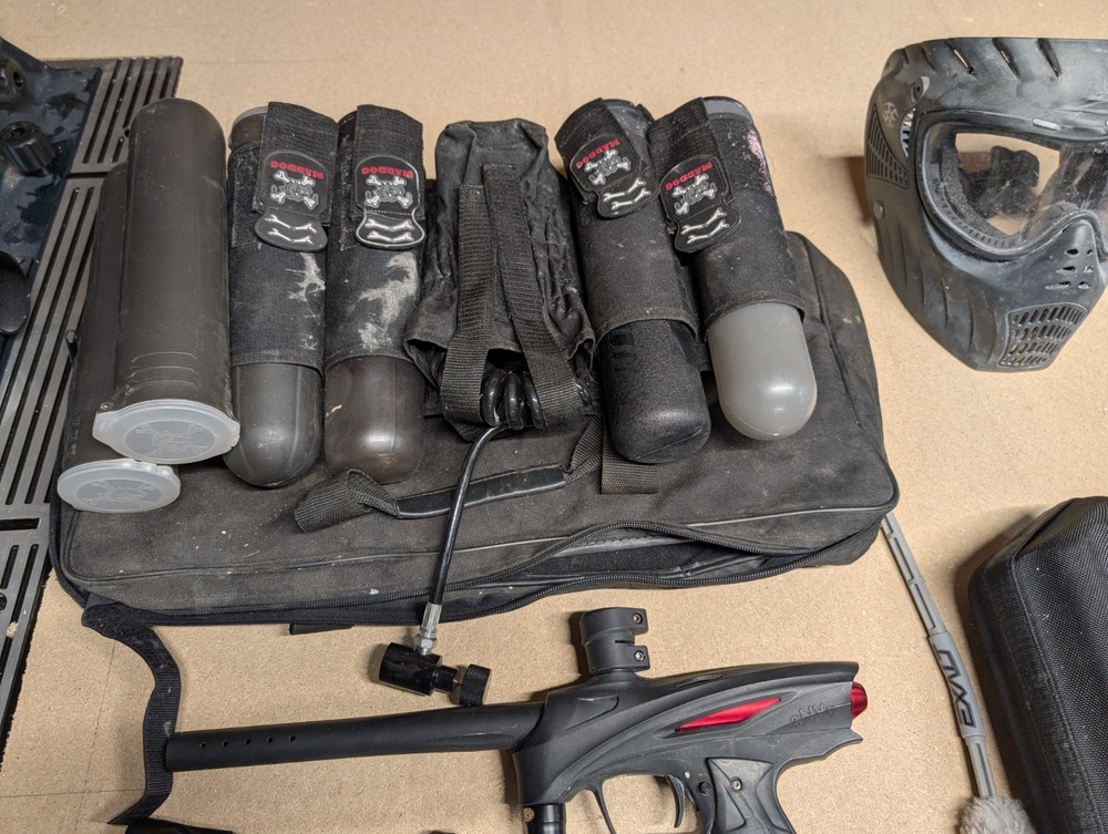 2 GOG Envy Paintball Marker Bundle With Accessories