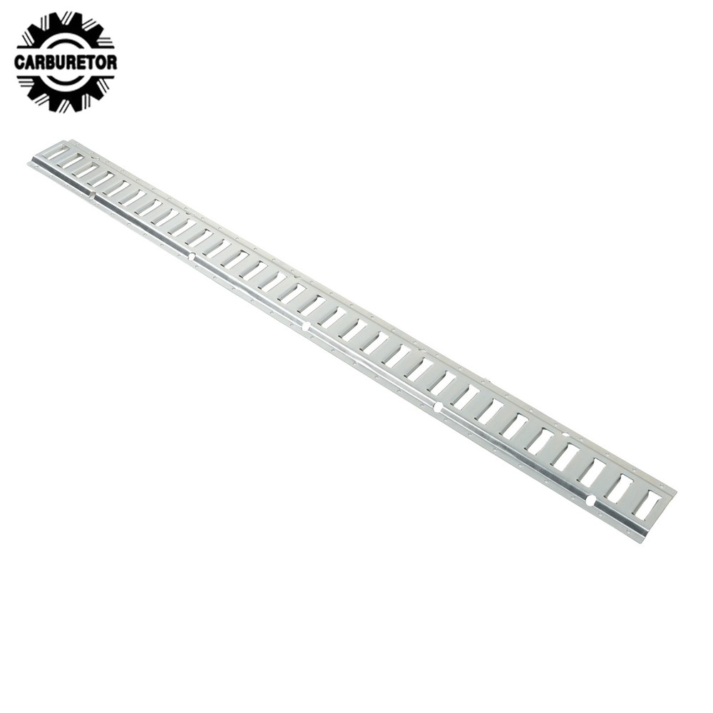 Silver 12 Pack 60" E Track Rail Sections With Mounting Hardware Fit For Garages