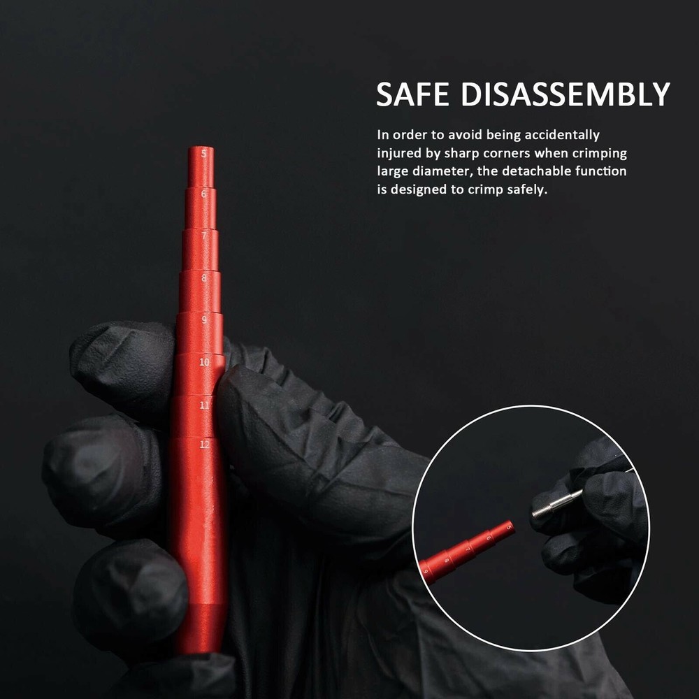 DSPIAE 1-12mm Model Step Roller Multi-Section Wire Reel Tool w/ Scale for Gundam