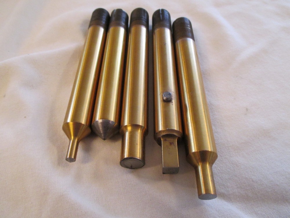 Amada Wilson WT RD Style Die/Tooling Punches. Threaded.