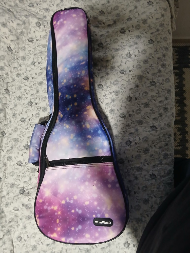 CloudMusic Multicolor Fabric String Instrument Bag with Handle and Strap