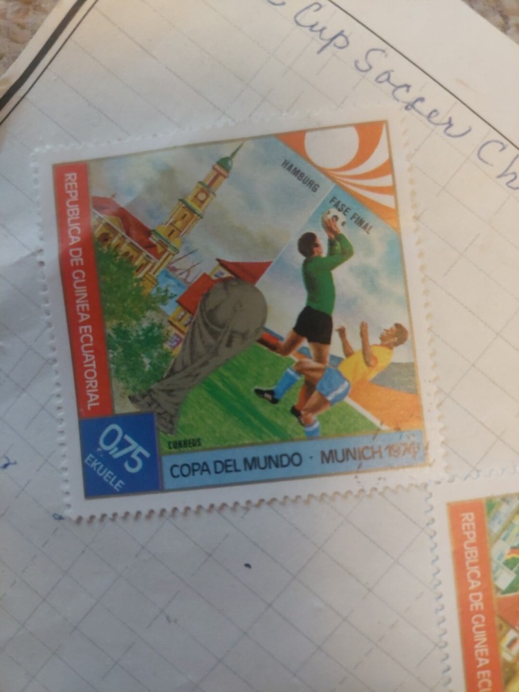 1974 World Cup Stamps