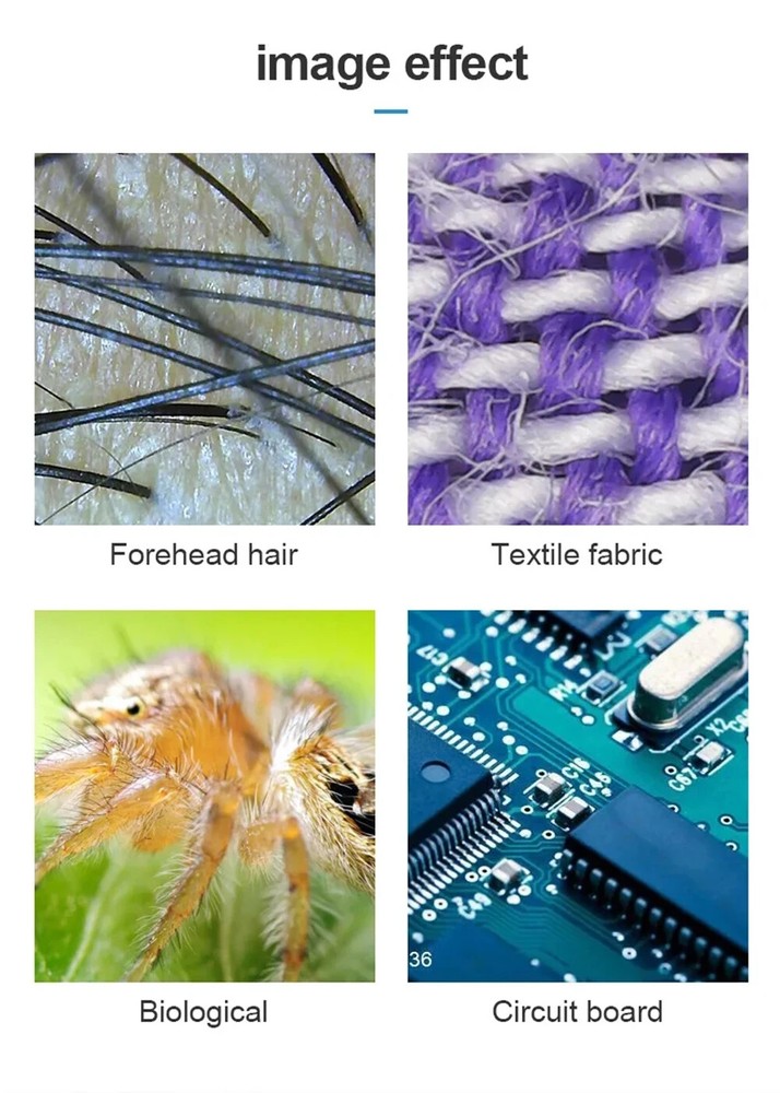 Digital Microscope WiFi Wireless Electron Dermatoscope Scalp Detection Pores