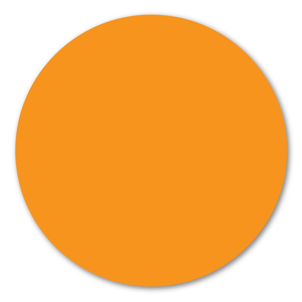Orange Polka Dot Magnet