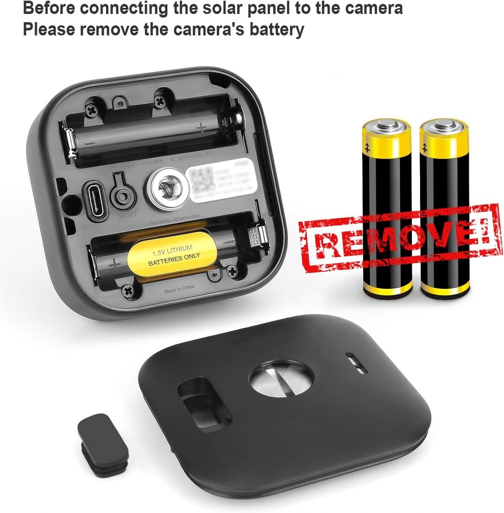 Solar Panel for Blink Camera, Solar Panel 4W Compatible with Blink for blink 4