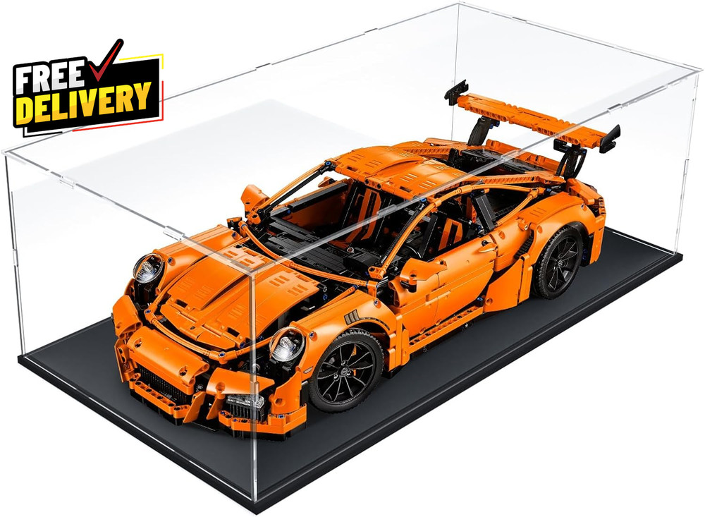 Acrylic Display Case for 1/8 Scale Model Car Large Lego Display Case