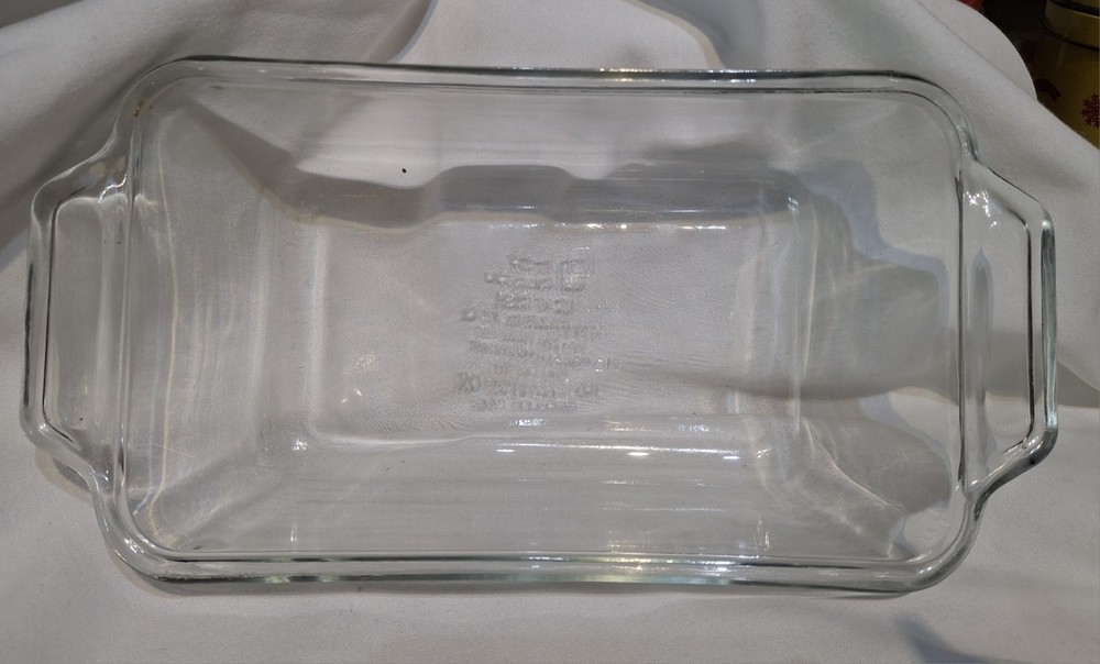 Vintage Anchor Ovenware Loaf Pan Cassarole Baking Dish