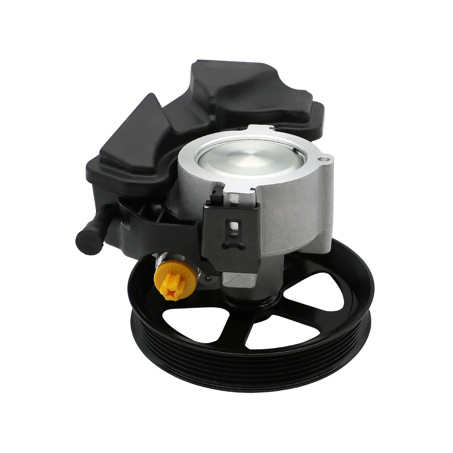 Power Steering Pump w/ Pulley & Reservoir for 2010-2012 Chevrolet Camaro V8 6.2L