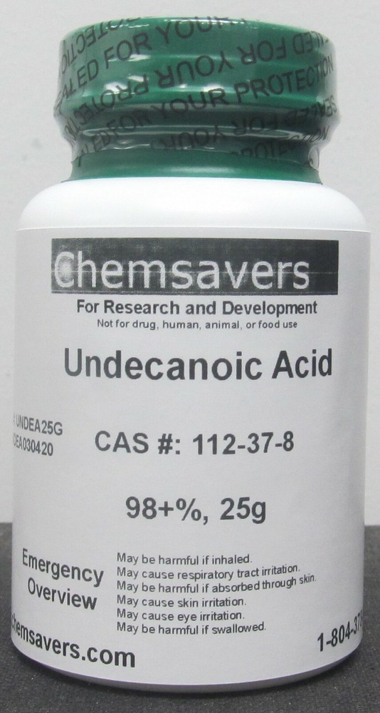 Undecanoic Acid, 98+%, 25g