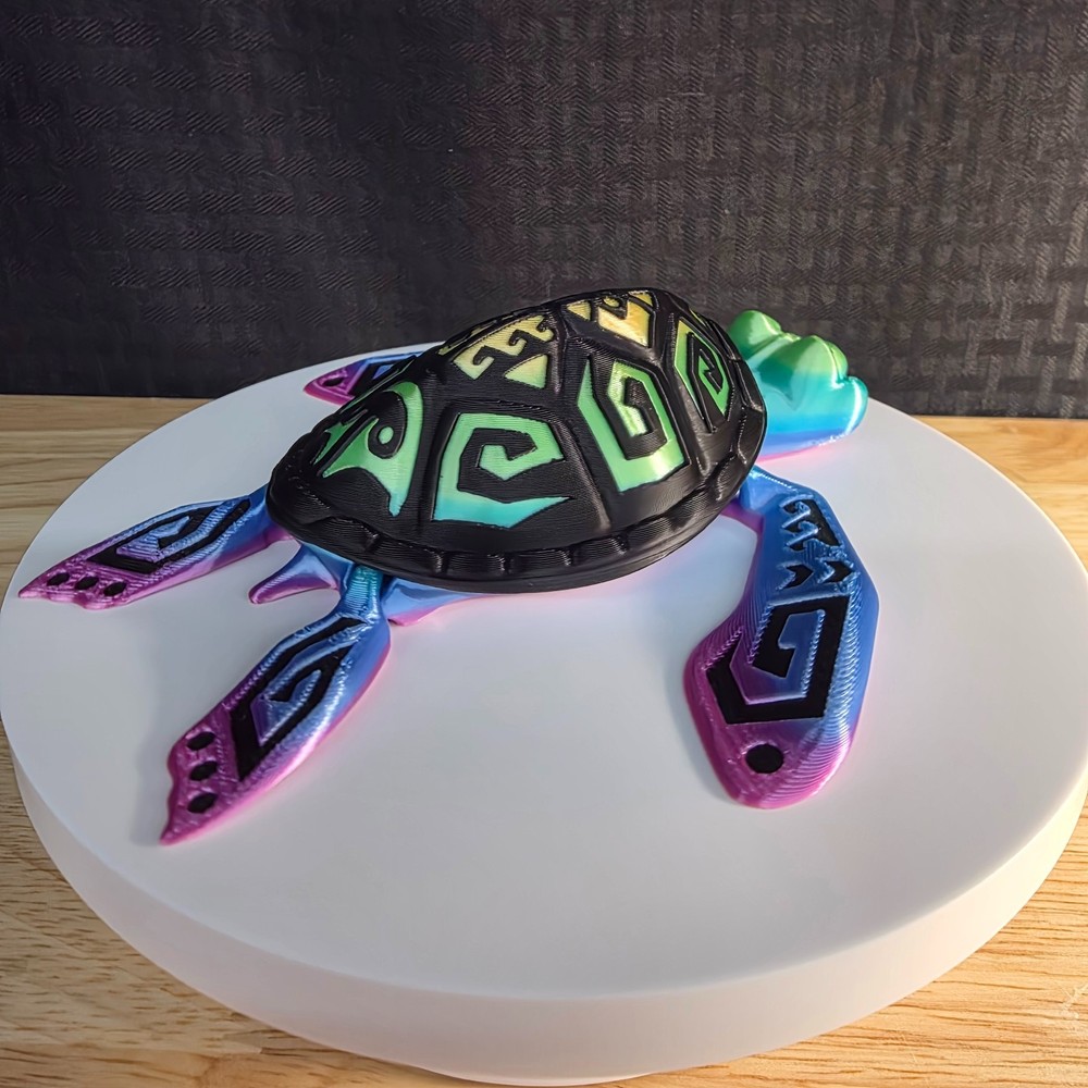 Sea Turtle Flexi, 3D Printed Items