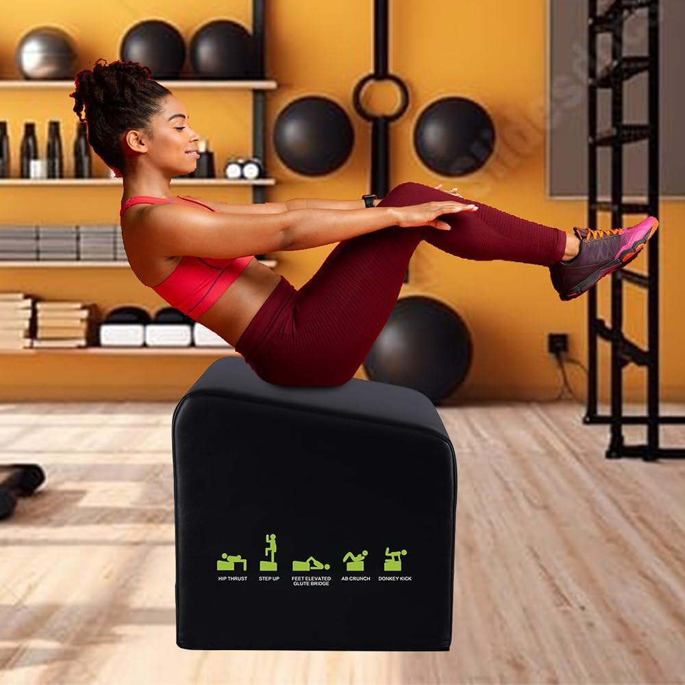 Hip Thrust Machine & Glute Bridge Exercise Machine, Hip Thrust Bench Booty Worko