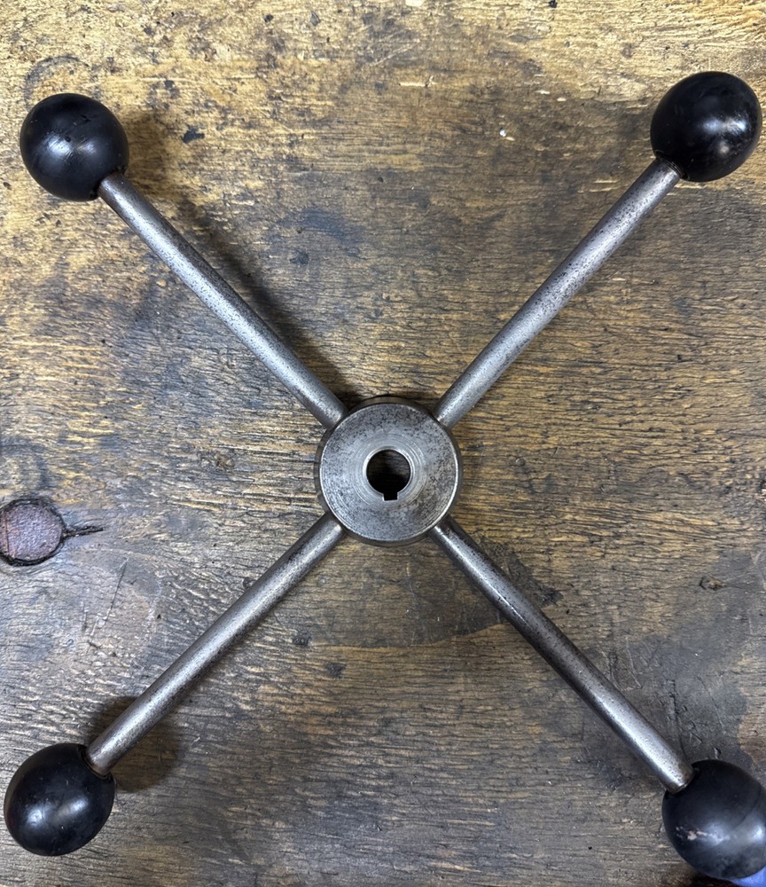 Walker Turner 900 / 1200 Series Drill Press Down Handle / Knobs / Rods 5/8 Bore