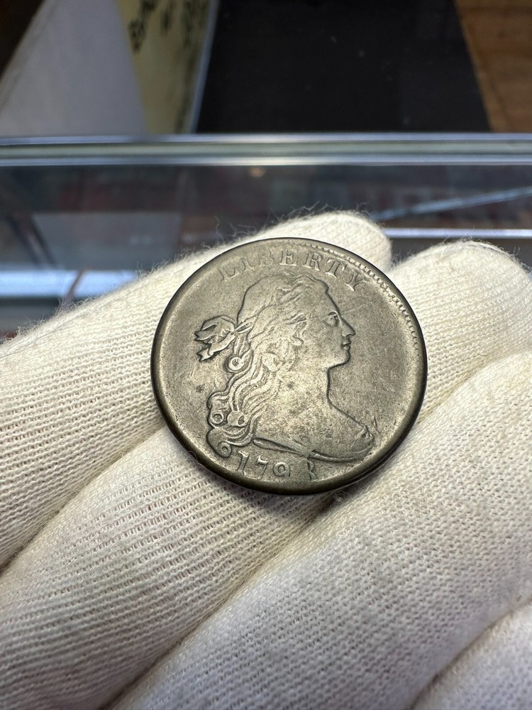 1798 Draped Bust Large Cent Fine Variety S-167