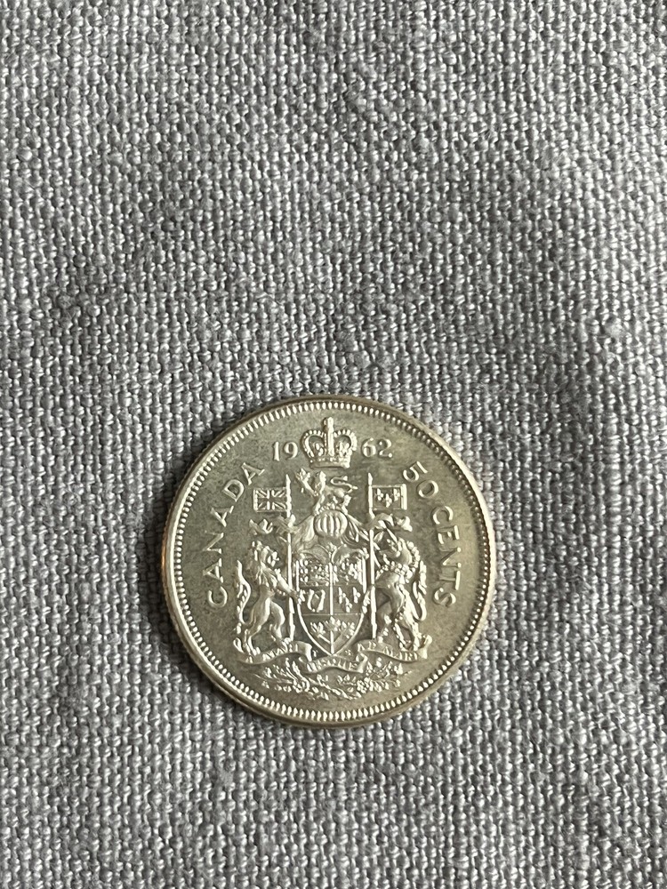 Canada Silver Half Dollar 1962 Lot70