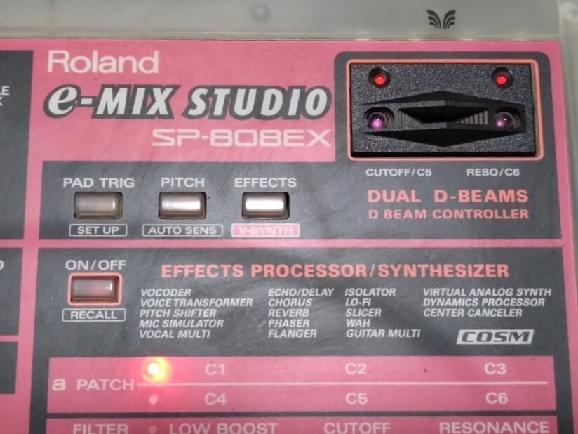 Roland SP-808EX Studio Sampler Multitrack Recorder Drum Machine